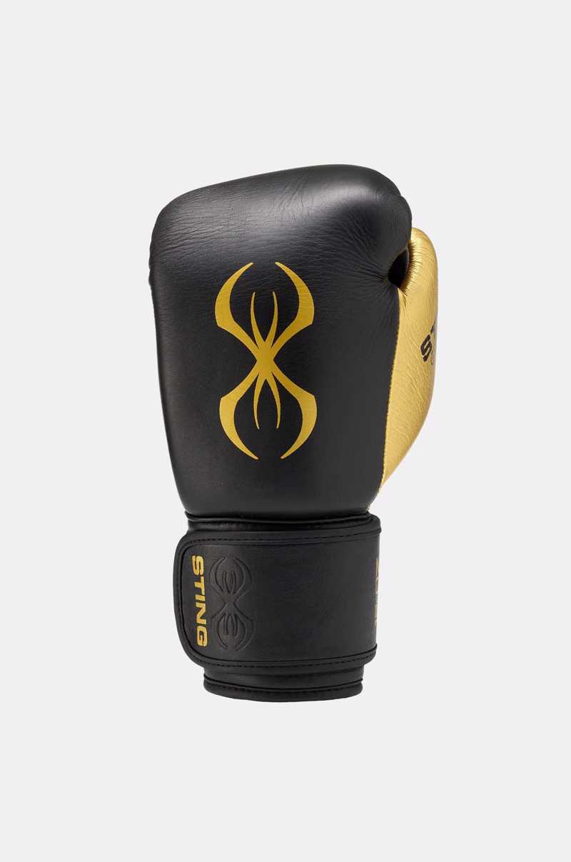Sting Sports Evolution Boxing Gloves-black